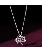 Pendentif Arbol de la vida Diamants 0.03ct or blanc