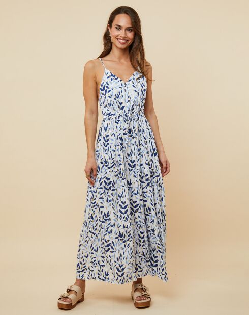 Robe Caroline bleu marine