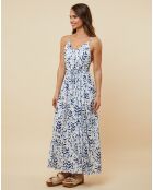 Robe Caroline bleu marine