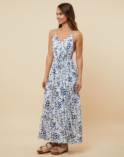 Robe Caroline bleu marine