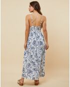 Robe Caroline bleu marine
