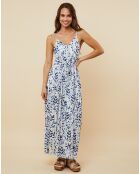 Robe Caroline bleu marine