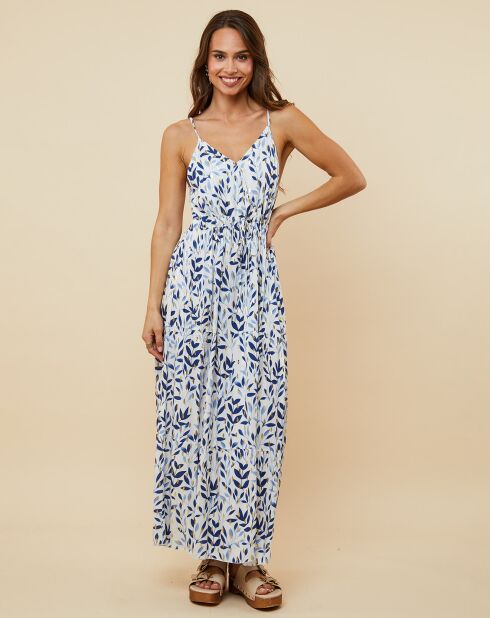 Robe Caroline bleu marine