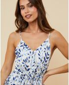 Robe Caroline bleu marine