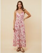 Robe Caroline rouge