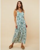 Robe Caroline verte