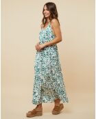Robe Caroline verte