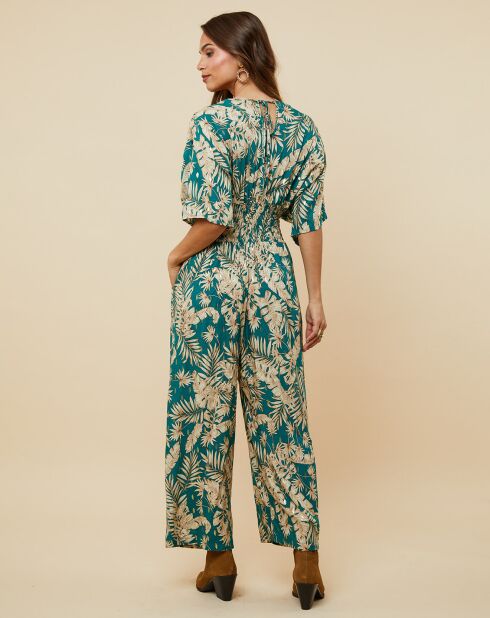 Combinaison Cécile vert émeraude