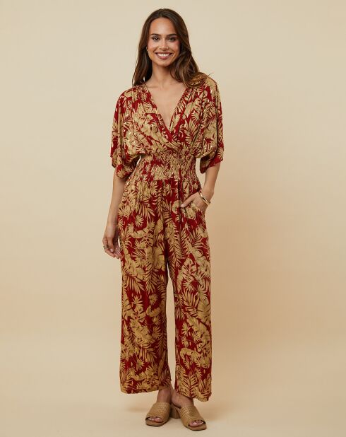 Combinaison Cécile rouge