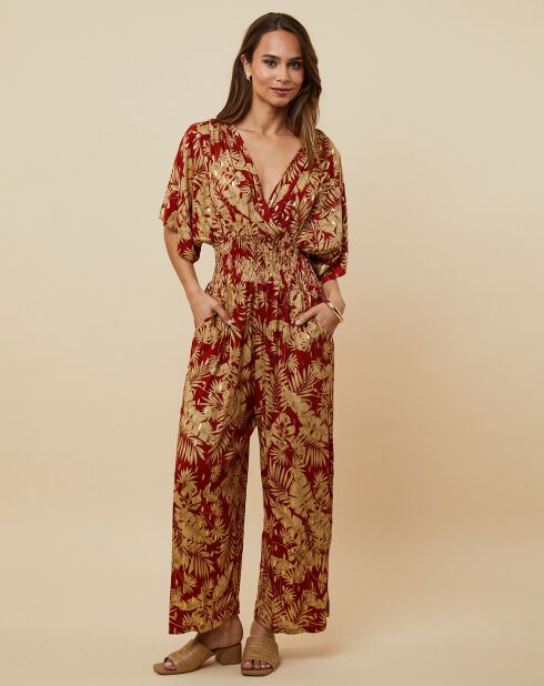 Combinaison Cécile rouge