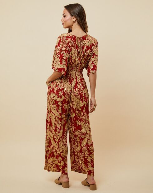 Combinaison Cécile rouge