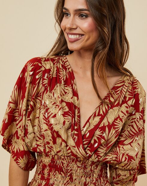 Combinaison Cécile rouge