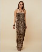 Robe Fabienne marron