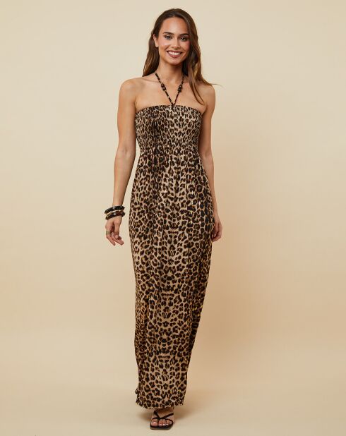 Robe Fabienne marron