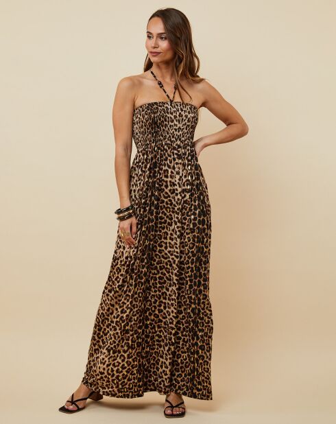 Robe Fabienne marron