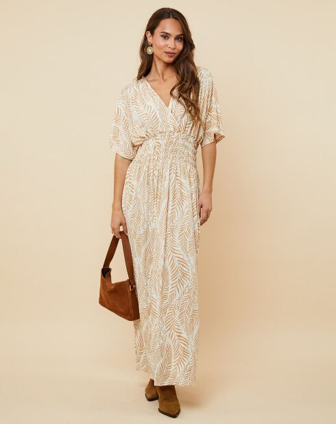 Robe Adèle camel