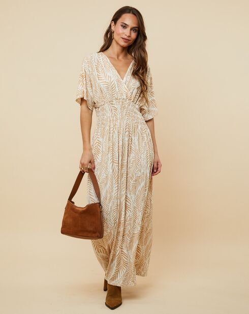 Robe Adèle camel