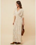 Robe Adèle camel