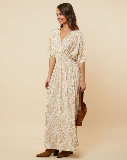 Robe Adèle camel