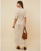 Robe Adèle camel
