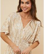 Robe Adèle camel