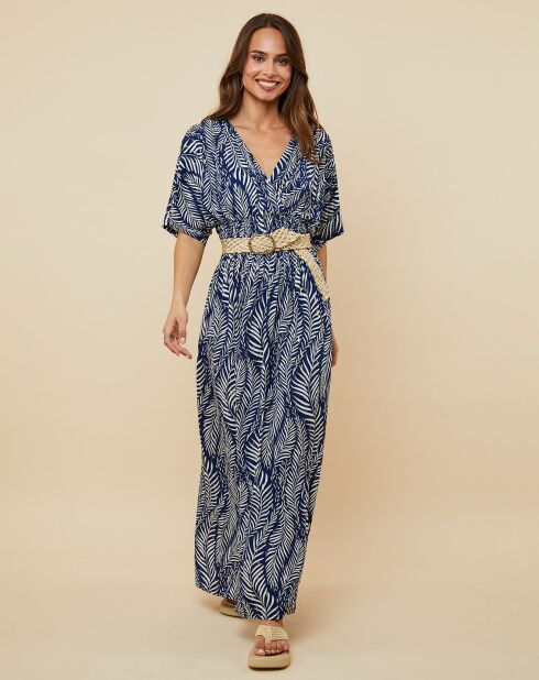Robe Adèle bleu marine