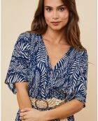 Robe Adèle bleu marine