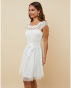 Robe Rose blanche