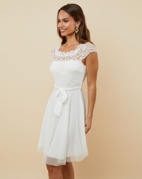 Robe Rose blanche