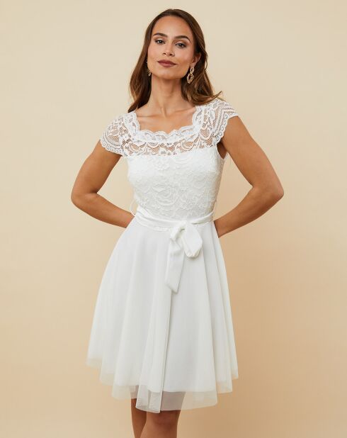 Vestido White Rose