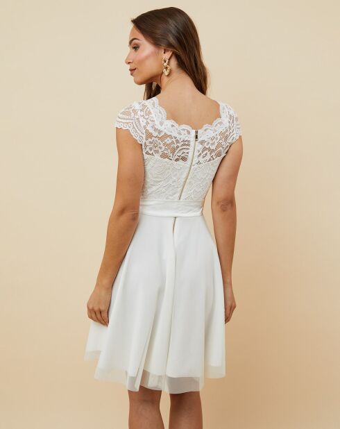 Vestido White Rose