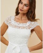 Robe Rose blanche