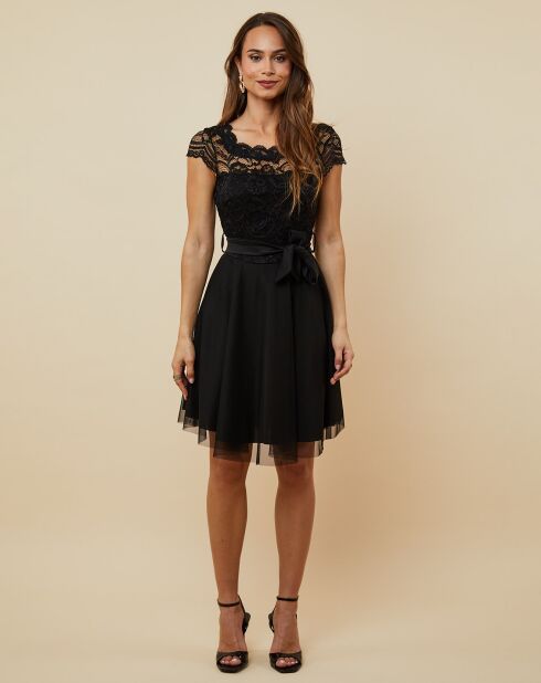 Robe Rose noire