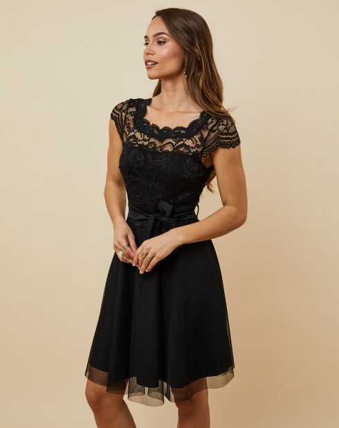 Robe Rose noire