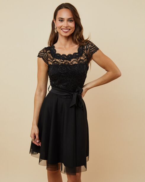 Robe Rose noire