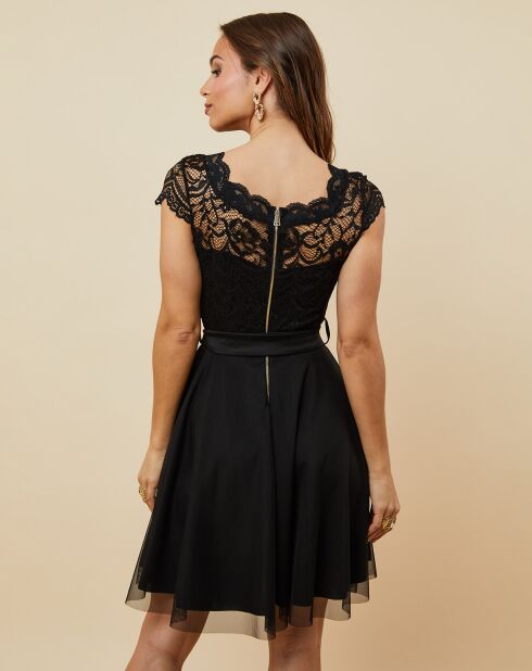 Robe Rose noire