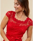 Robe Rose rouge