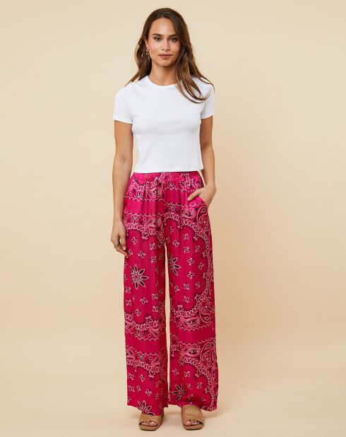 Pantalon Julie fuchsia