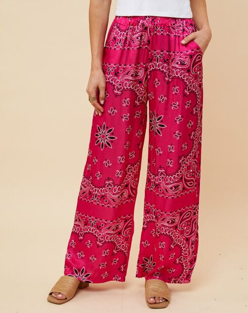 Pantalon Julie fuchsia
