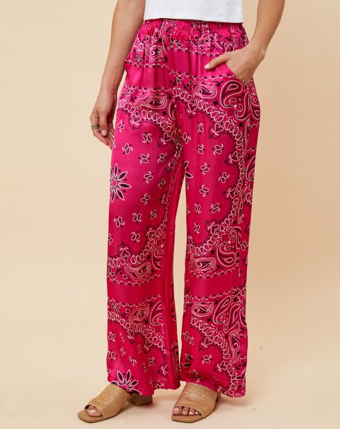 Pantalon Julie fuchsia