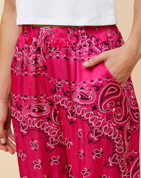 Pantalon Julie fuchsia