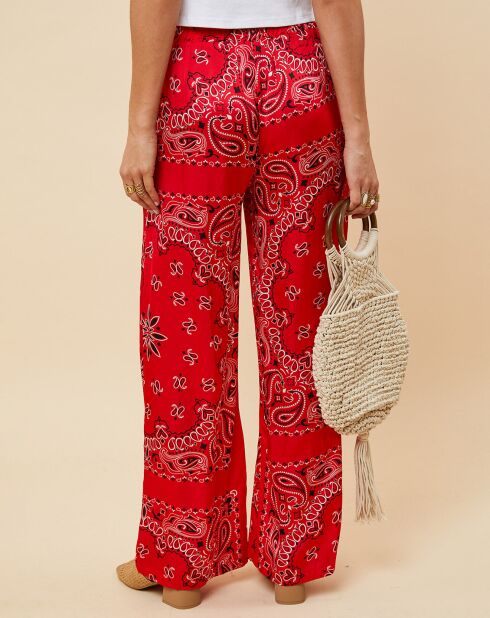 Pantalon Julie rouge