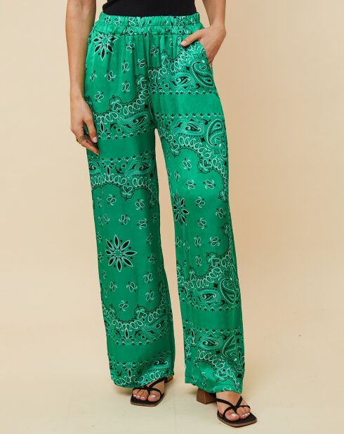 Pantalon Julie vert