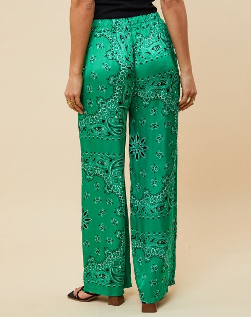 Pantalon Julie vert
