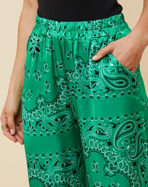 Pantalon Julie vert