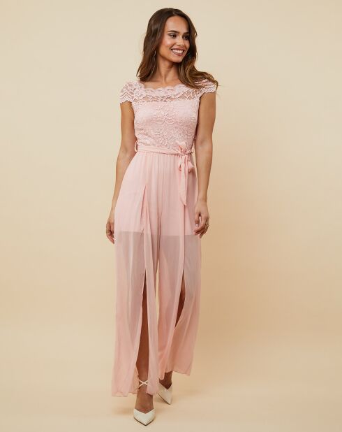 Combinaison Margot rose