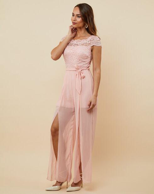 Combinaison Margot rose