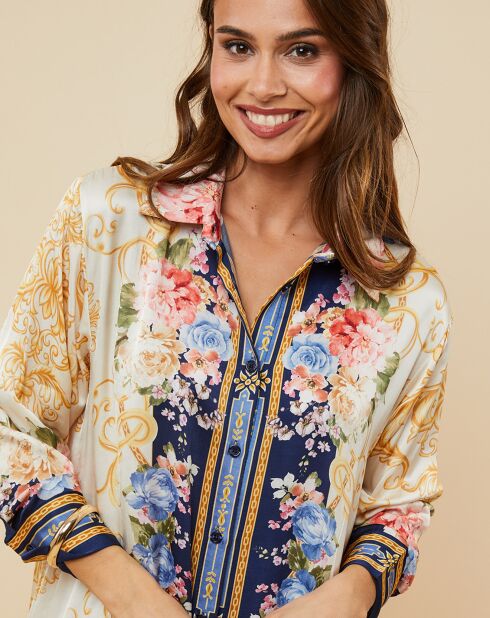 Robe Anne bleu marine