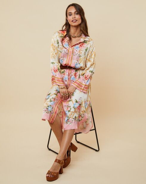 Robe Anne rose