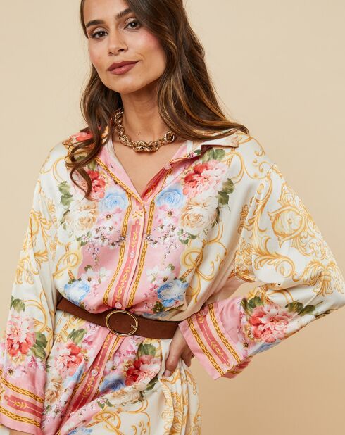 Robe Anne rose